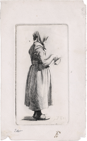 Los 5369 - Ilsted, Peter - Alte Frau, strickend - 0 - thumb