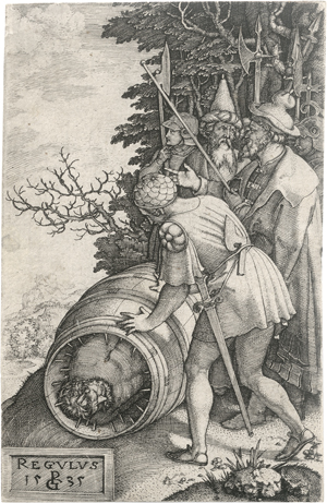 Lot 5649, Auction  126, Pencz, Georg, Zwei römische Helden