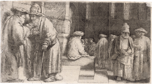 Lot 5674, Auction  126, Rembrandt Harmensz. van Rijn, Juden in der Synagoge