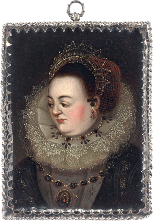 Lot 6008, Auction  126, Österreichisch, 1577. Bildnis der Baroness Zsófia Katalin Esterházy de Galántha
