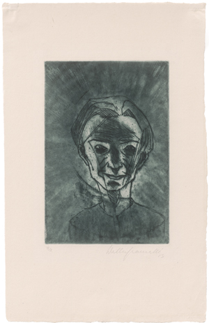 Lot 7097, Auction  126, Gramatté, Walter, Lächelnder Kopf (Selbstportrait)