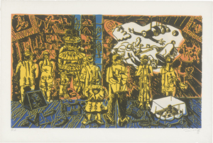 Lot 8132, Auction  126, Immendorff, Jörg, The Rake's Progress