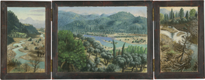 Lot 8305, Auction  126, Woyski, Klaus von, Südliche Landschaft, Frühling