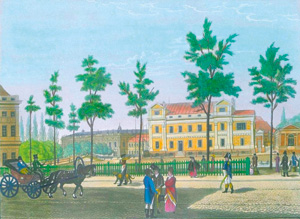 Lot 235, Auction  127, Berlin, 16 koloriere Aquatinta mit Ansichten von Berlin