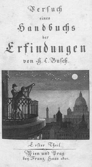 Lot 384, Auction  127, Busch, Gabriel Christoph Benjamin, Versuch eines Handbuchs der Erfindungen