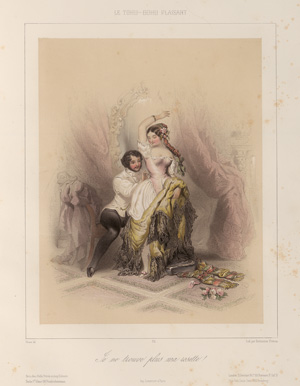 Los 408 - Bassaget, Pierre-Numa - Le thou-bohu plaisant" und "Béranger illustré". Album mit 80 Tafeln - 1 - thumb