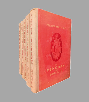 Lot 412, Auction  127, Mallefille, Flicien, Die Memoiren des Don Juan