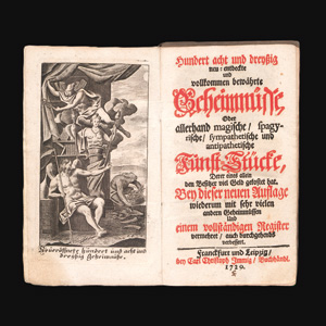 Lot 474, Auction  127, Hundert acht und dreyßig, neu-entdeckte und vollkommen bewährte Geheimnüsse
