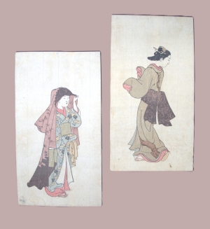 Los 651 - Sukenobu, Nishikawa - Ehon no bijin no Asakayama - 3 - thumb