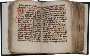 Johannes von Neumarkt, Mystische Sammelhandschrift. Deutsche Handschrift auf Papier. Nürnberg, St. Katharina, 2. Drittel des 15. Jahrhunderts. - Umfangreiche spätmittelalterliche Sammelhandschrift