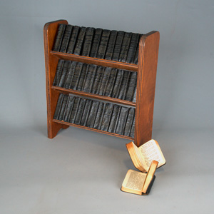 Lot 2153a, Auction  127, Shakespeare, William, The Works - Complete set of William Shakespeare black leather bound miniature books