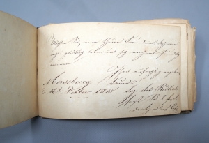 Los 2536 - Stammbuch - einer jungen Dame in Merseburg. 1811-1820 - 7 - thumb