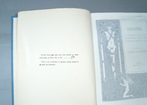 Los 3026 - Wilde, Oscar und Beardsley, Aubrey - Salomé. Illustr. A. Beardsley - 4 - thumb