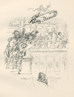 Lot 3316, Auction  127, Slevogt, Max, König Drosselbart