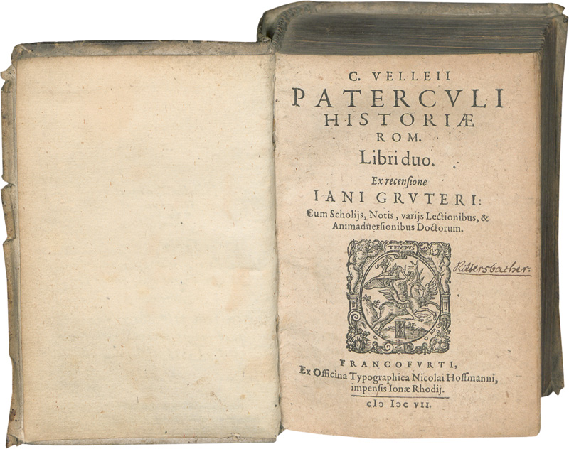 Lot 36, Auction 127, Velleius Paterculus, Historiae Rom