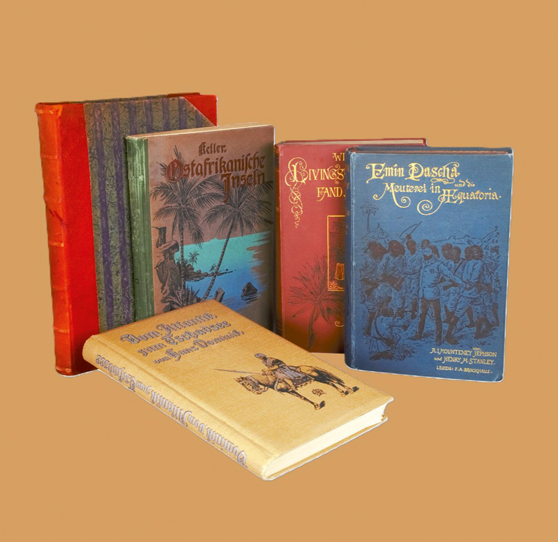 Lot 38, Auction 127, Afrika, 5 illustrierte Werke zu afrikanischen Reise- und Expeditionsberichten aus der Kolonialzeit