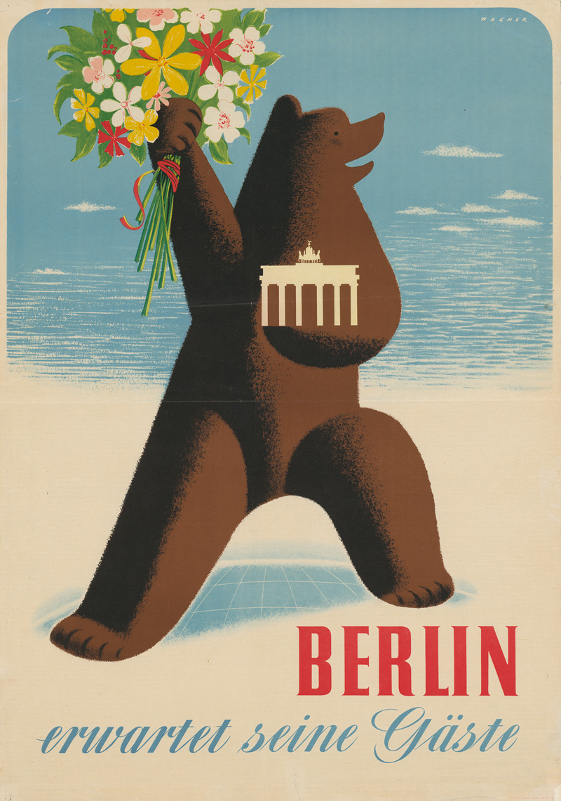 Lot 268, Auction 127, Wagner, Alexander, Berlin erwartet seine Gäste (Plakat)