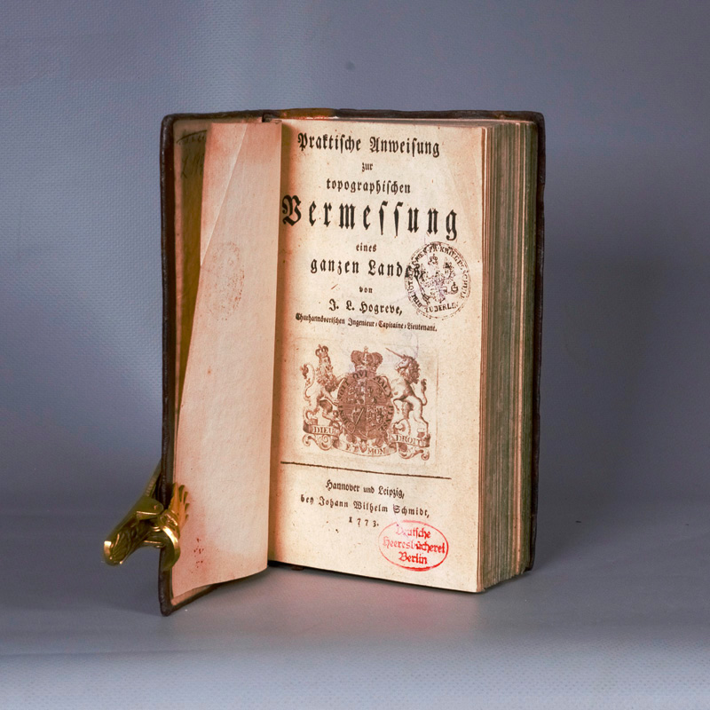 Lot 336, Auction 127, Hogrewe, Johann Ludwig, Praktische Anweisung zur topographischen Vermessung eines ganzen Landes