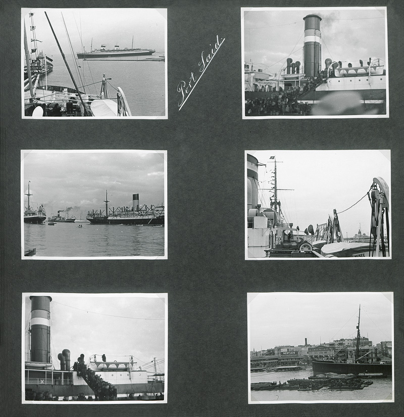 Lot 409, Auction 127, Große Mittelmeerfahrt 1935, 2 Fotoalben mit über 800 Postkarten und Vintage Fotoabzügen