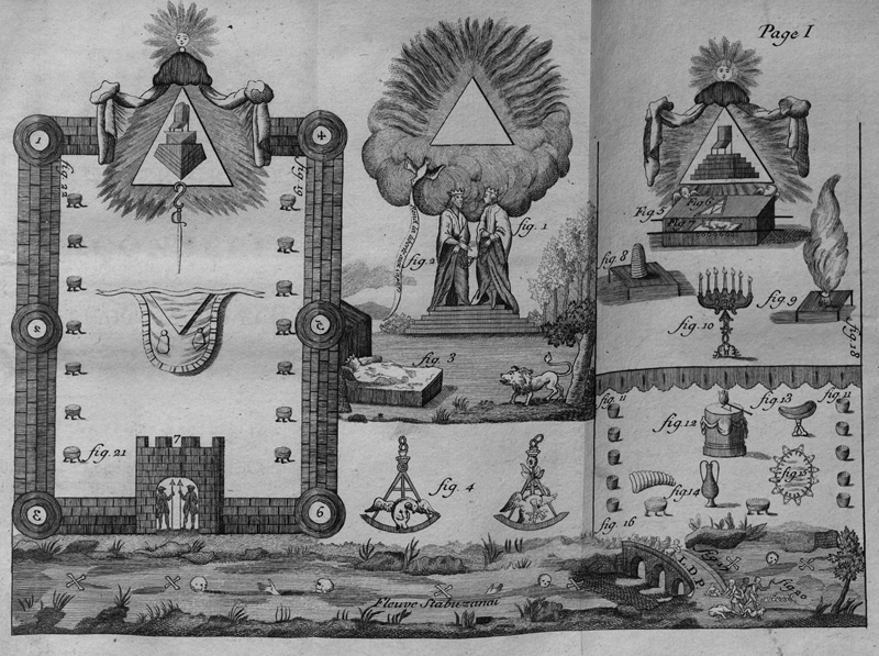 Lot 420, Auction 127, Bérange, Les plus secrets mysteres des hauts grades de la maçonnerie dévoilés