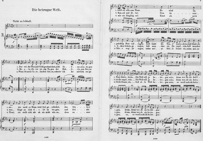 Lot 454, Auction 127, Hensel, Fanny, 4 Notenbände aus dem Besitz seiner Familie. Ca 1840-1870