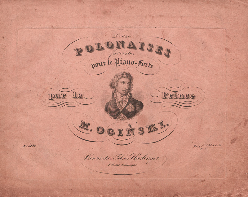 Lot 460, Auction 127, Oginski, Michal Kleofas, Douze Polonaises