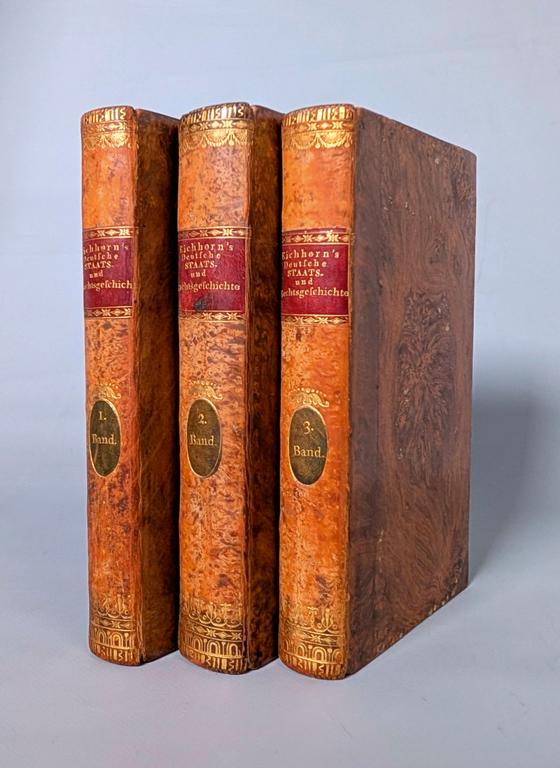 Lot 514, Auction 127, Eichhorn, Karl Friedrich, Deutsche Staats- und Rechtsgeschichte