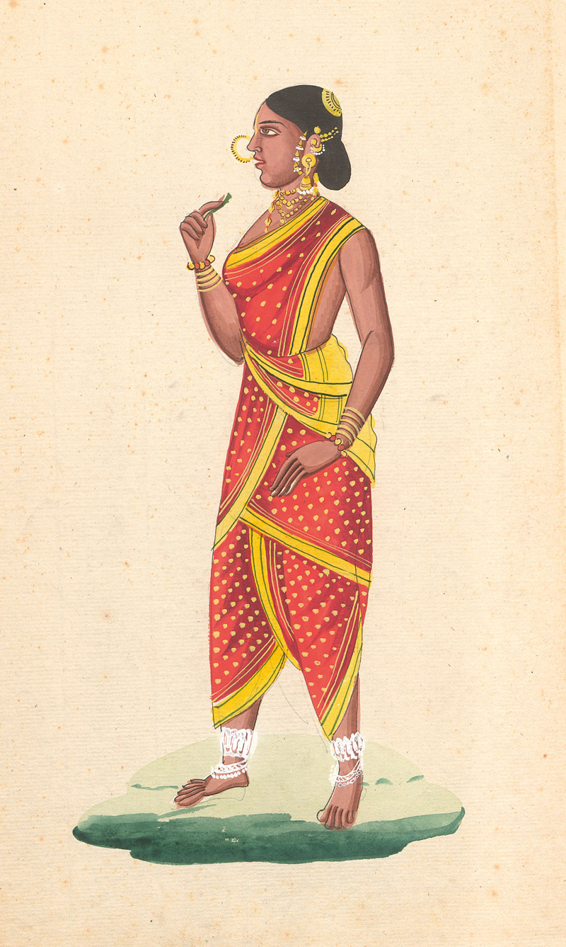 Lot 1062, Auction 127, Indische Berufe, 7 farbige Originalzeichnungen