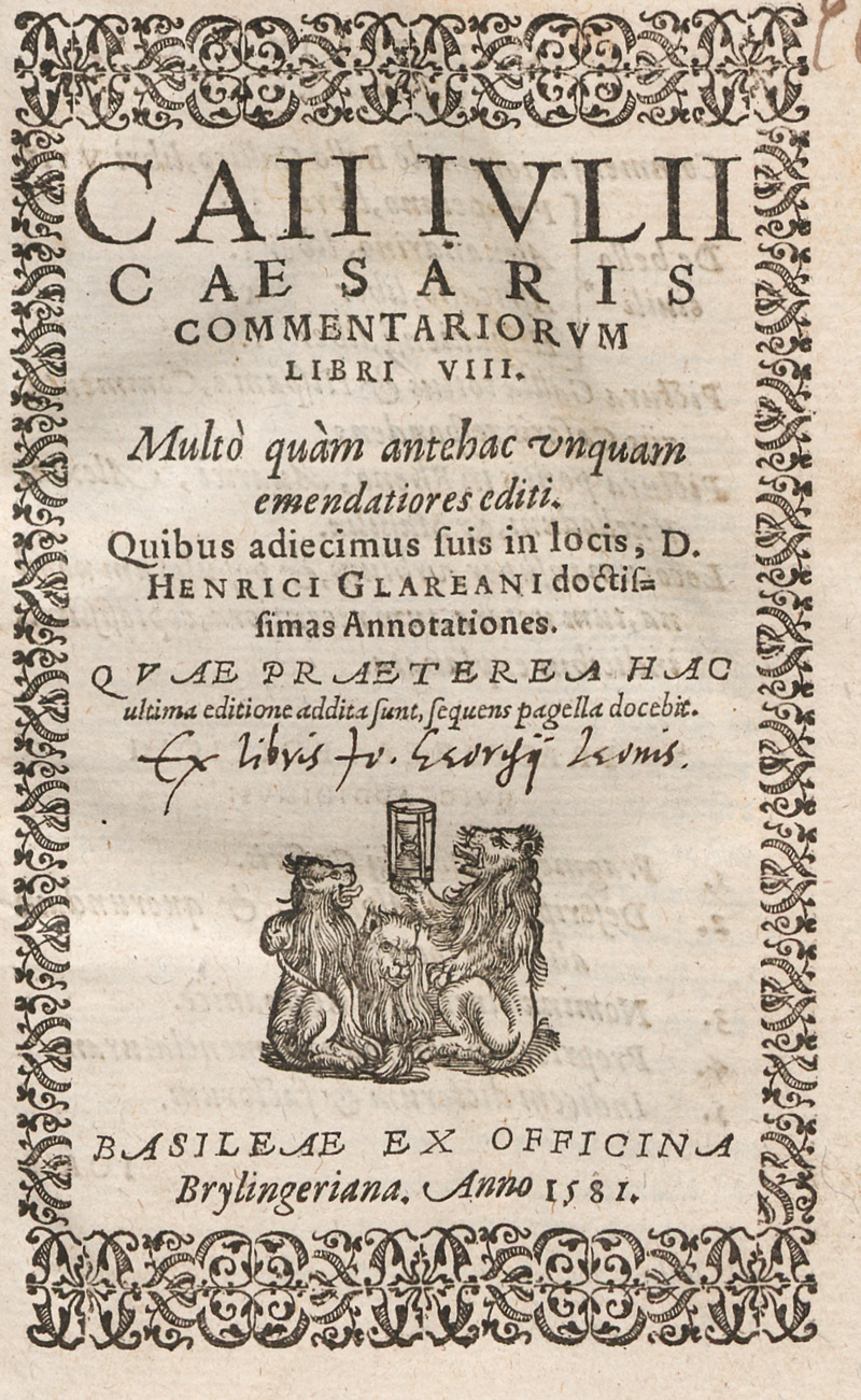 Lot 1097, Auction 127, Caesar, Gaius Julius, Commentariorum libri VIII