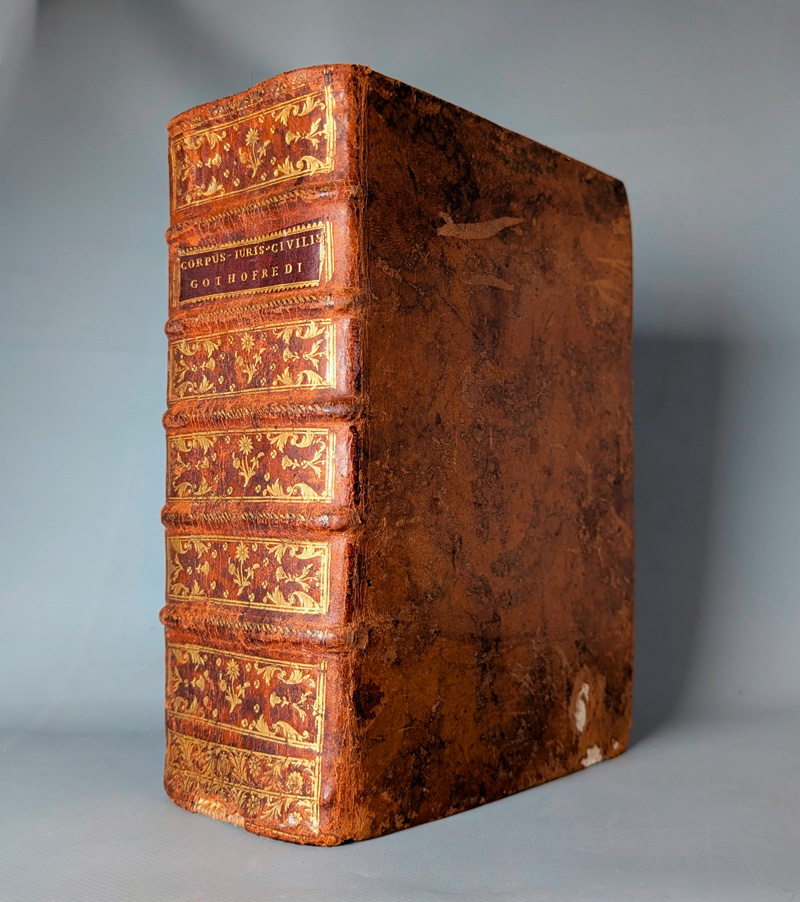 Lot 1125, Auction 127, Godefroy, Denis, Corpus Iuris Civilis