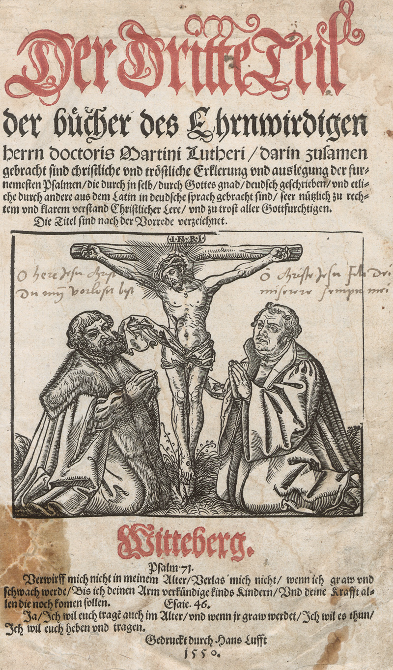 Lot 1152, Auction 127, Luther, Martin, Der dritte Teil der Bücher