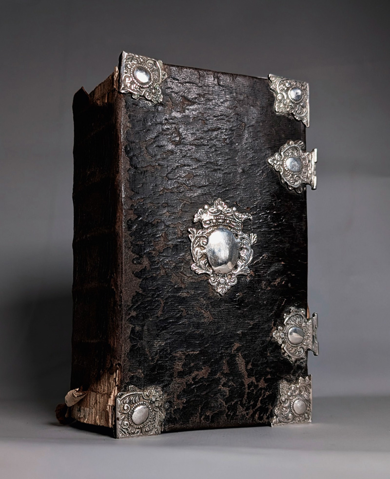 Lot 1222, Auction 127, Silberbeschlagband und Einbände, um 1811
