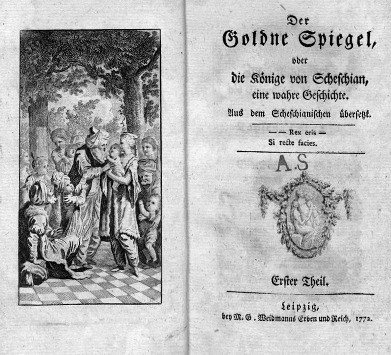 Lot 2171, Auction 127, Wieland, Christoph Martin, Der goldne Spiegel