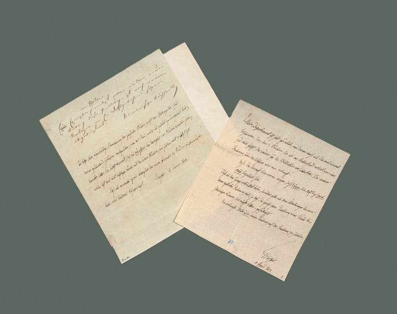 Lot 2506, Auction 127, Biester, Johann Erich, 2 Schreiben über Buchhandel an Daniel Fr. Parthey. 1813-1814