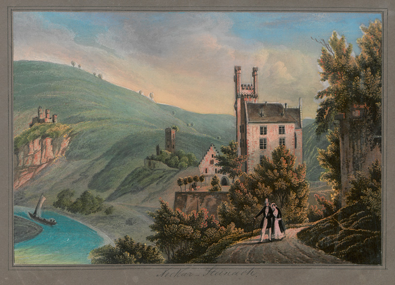 Lot 2539, Auction  127, Stammbuch, eines Buchbinders aus Zürich. 1864-1871