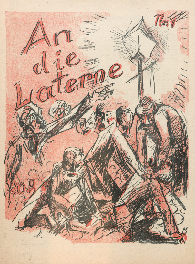 Lot 3007, Auction 127, An die Laterne, Herausgegeben von Max Schulz. Nr. 1, 3, 4 und 9
