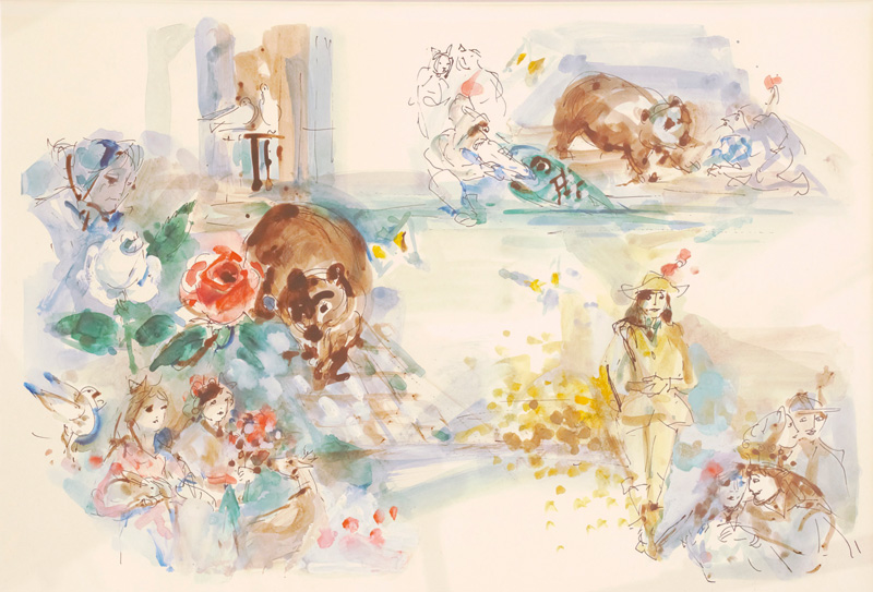 Lot 3042, Auction  127, Böhmer, Gunter, Schneeweißchen und Rosenrot [und:] Frau Holle