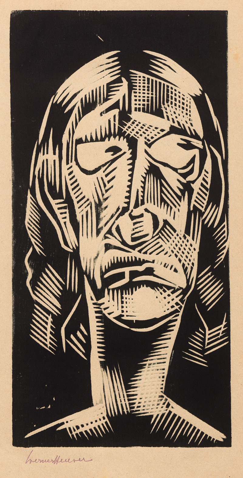 Lot 3145, Auction 127, Heuser, Werner, Köpfe