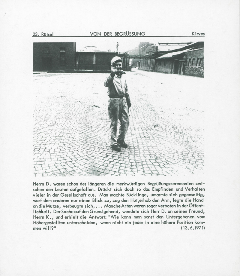 Lot 3183, Auction 127, Kirves, Dietmar, 35 Rätsel