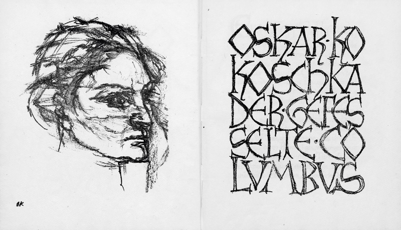 Lot 3188, Auction  127, Kokoschka, Oskar, Der gefesselte Kolumbus