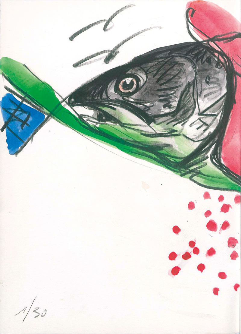 Lot 3218, Auction 127, Lüpertz, Markus, 9 Gedichte