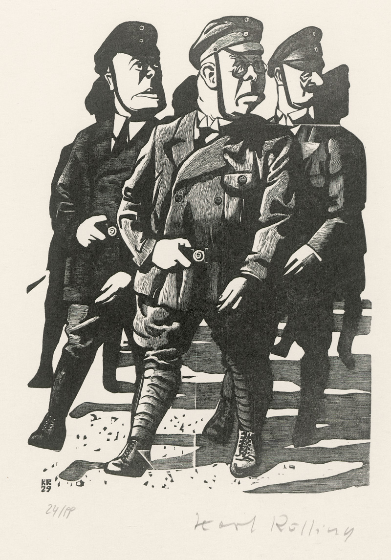 Lot 3293, Auction 127, Rössing, Karl, Mein Vorurteil gegen diese Zeit. 26 Holzstiche