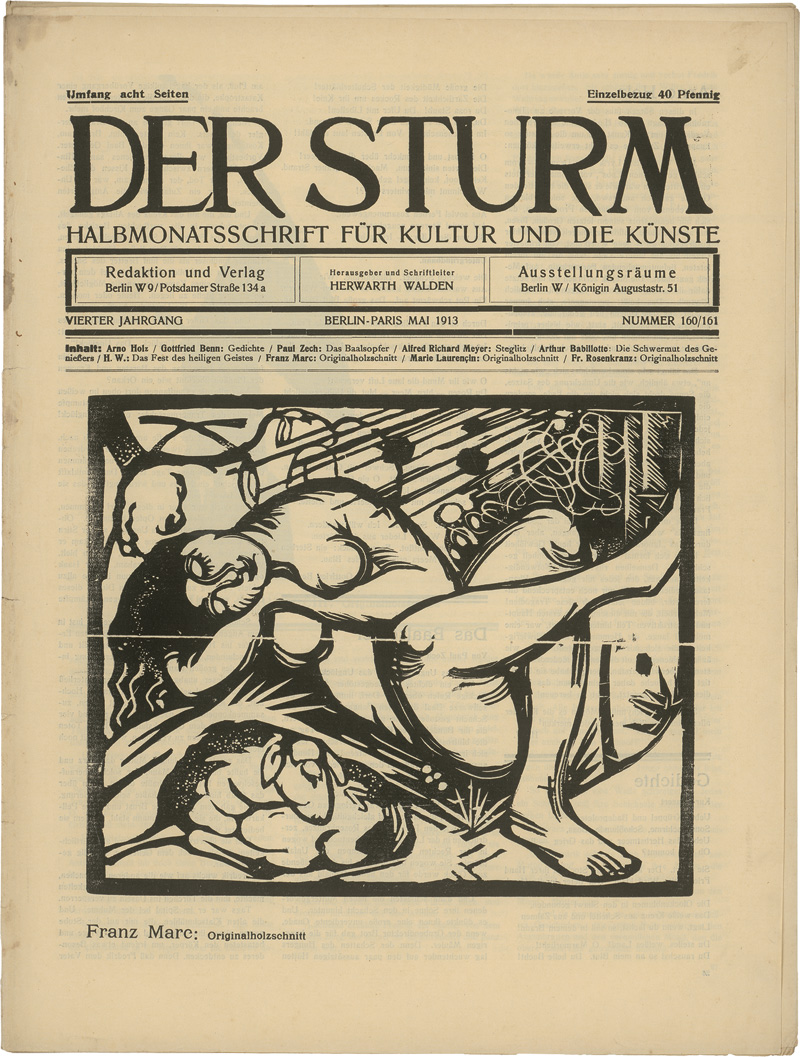 Lot 3326, Auction 127, Sturm, Der, Halbmonatsschrift für Kunst und Kultur