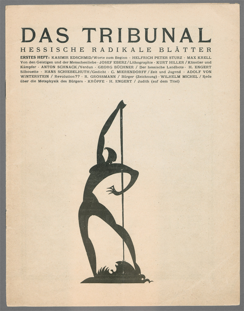 Lot 3330, Auction 127, Tribunal, Das, Hessische radikale Blätter